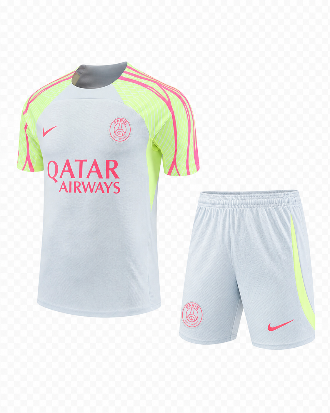 PSG - Grey & Neon Kit