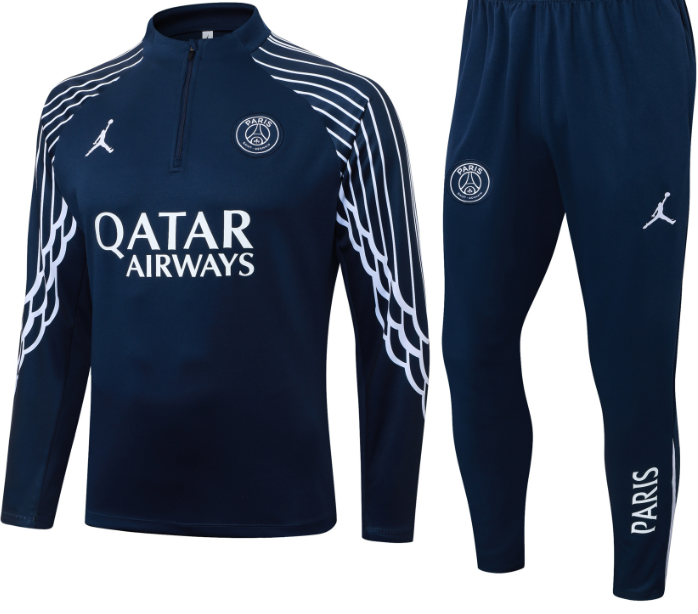 PSG  Quarter Zip Tracksuit - Navy 2026