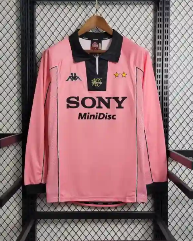 JUVENTUS - PINK RETRO LONG SLEEVE