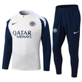 Inter Milan Quarter Zip Tracksuit - Cream & Navy