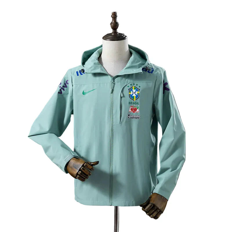Brazil Windbreaker - Mint Green